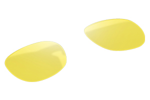 yellow night vision lens lente de visão noturna amarela