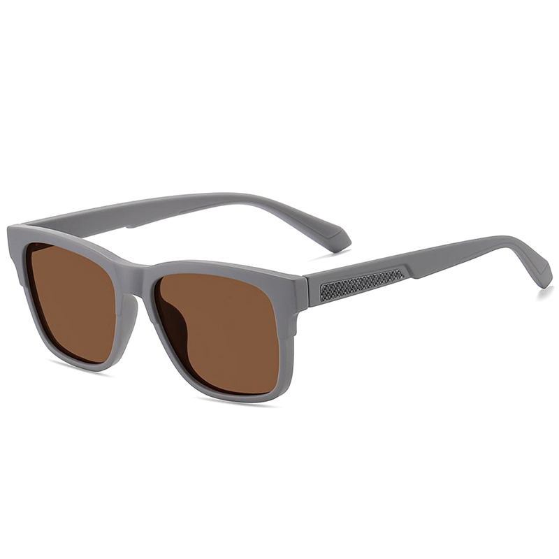 7518 Quadro quadrado de Wayfarer clássico One Piece Nariz Pads Unissex Fishing Sunglasses