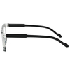 3144 Frame quadrado geométrico Hypeopia Power Lens Reader plástico