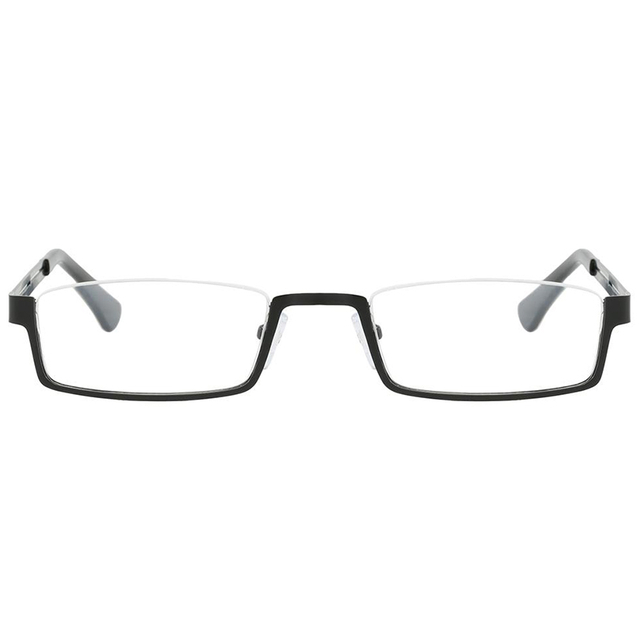 3148 Upper Semi Rimless Vision Menos Obstrutivo Reader Ultralight Metal