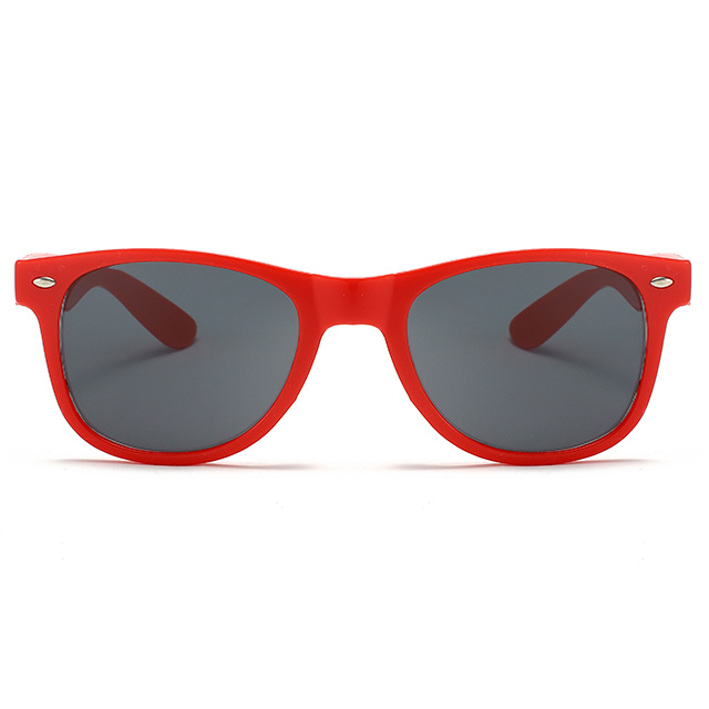 8816304 Shiny Red Arched Nare Bridge Sales Sunglasses Promocionais
