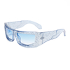 3455 LENS RETANGLEGEL TAC LENS TAC PLÁSTICO CONSTRUÇÃO PLÁSTICA CONSTRUÇÃO SUNGLASSES DE CONSTRUÇÃO