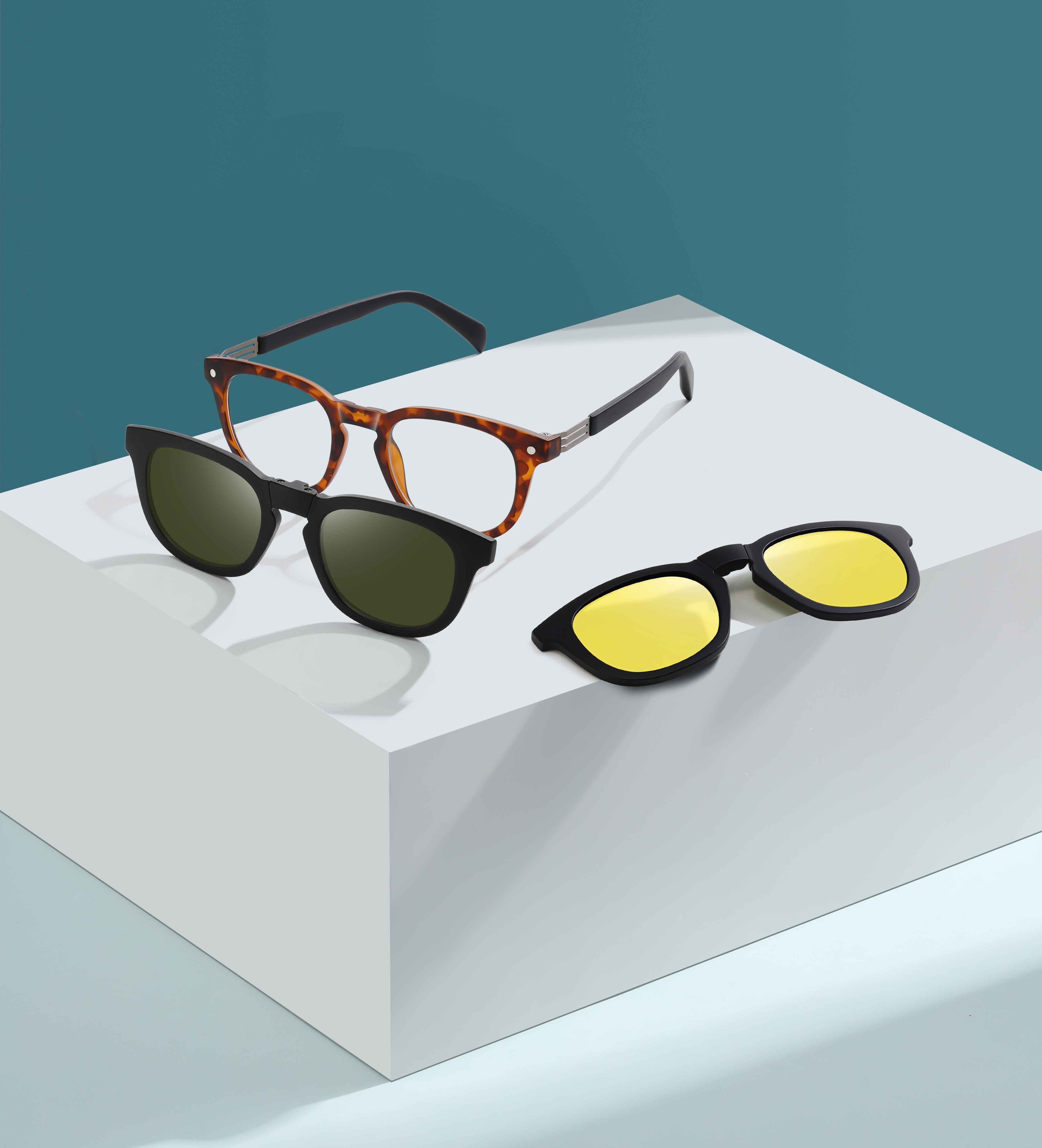 Óculos de sol Clip-on