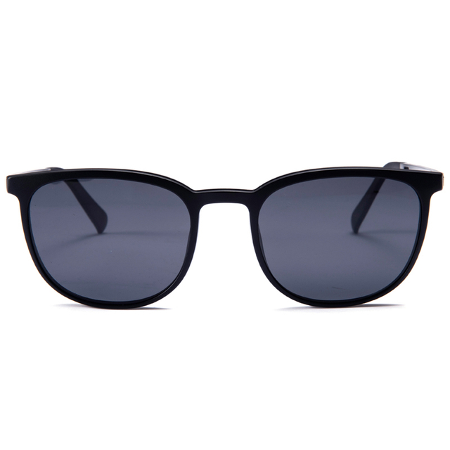 1907 FRAMENTOS OVAL FRAMARES UV400 LENS DE PROTEÇÃO CLIP DE AÇO PLÁSTICO em óculos para unissex