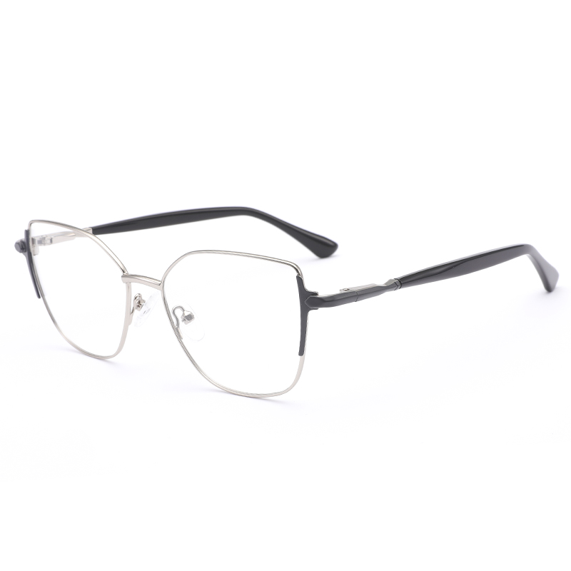 1021 Spring Hinge Hinge Photochromic Metal Mulheres óculos