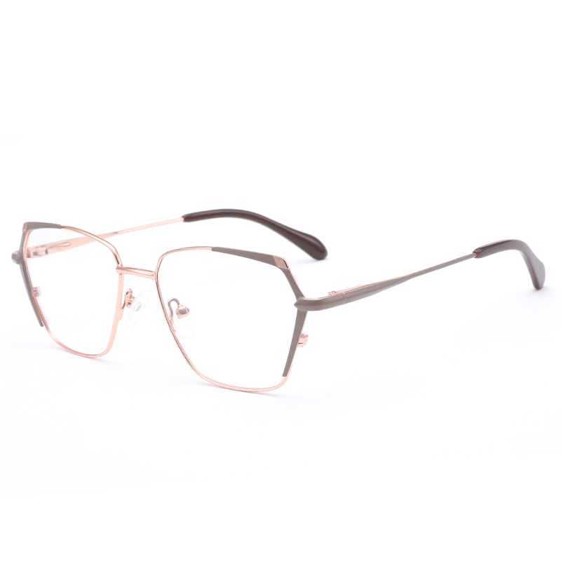 1023 Spring Hinge Hinge Photochromic Metal Mulheres óculos