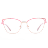 1029 Spring Hinge Hinge Photochromic Metal Mulheres óculos