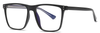 Formato quadrado de estoque TR90+CP Anti-azul lentes de luz Mulheres quadros ópticos #2023