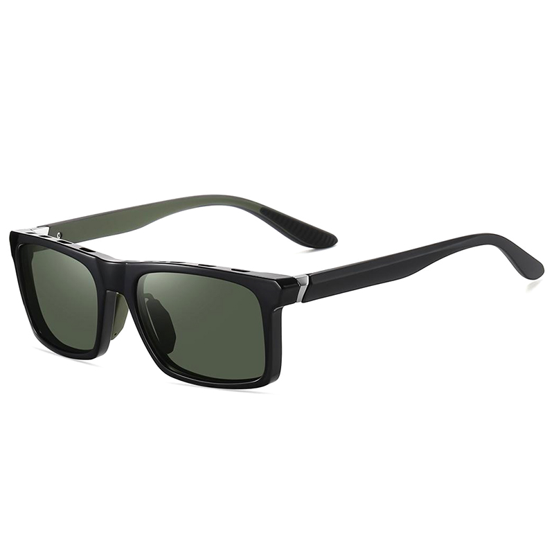 7525 Aberta de sobrancelha de sobrancelha de metal detalhes de metal nos templos de design de ciclismo de design elegante