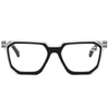 3144 Frame quadrado geométrico Hypeopia Power Lens Reader plástico