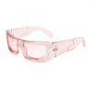 3455 LENS RETANGLEGEL TAC LENS TAC PLÁSTICO CONSTRUÇÃO PLÁSTICA CONSTRUÇÃO SUNGLASSES DE CONSTRUÇÃO