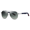 15103 Estilo esportivo Aviador Men Metal Metal Sunglasses
