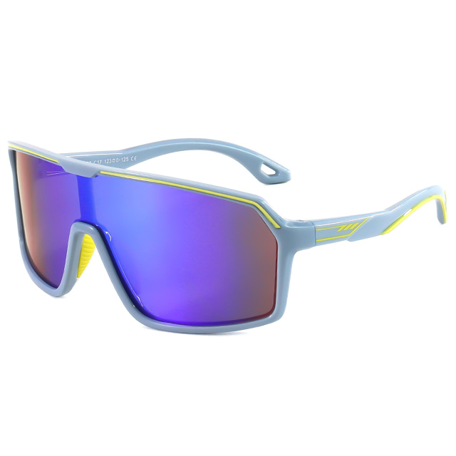 51008 Óculos de ciclismo infantis flexíveis TPEE de marca personalizada