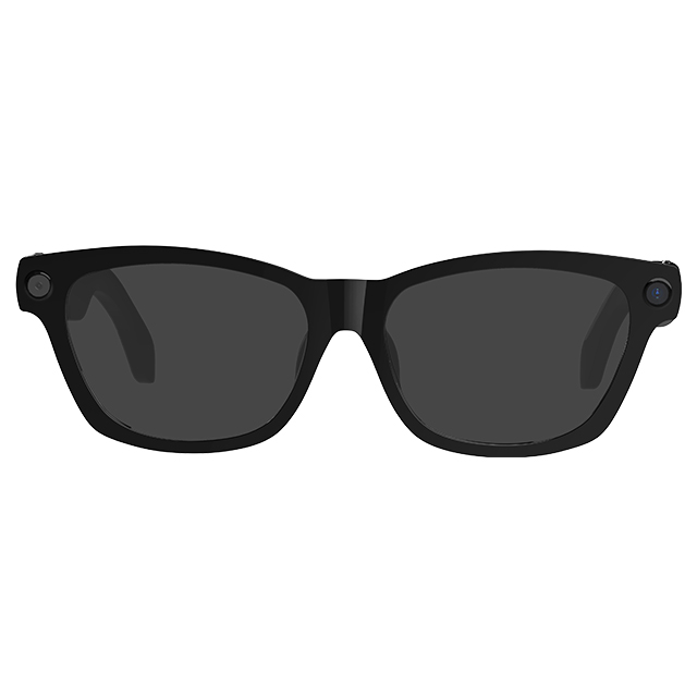 Rmv03t7 estilo wayfarer design de voz aberta ai óculos inteligentes