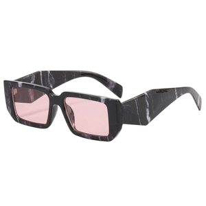 86531 VENDA HOT HOT LETRAGULATIVA EM TEMPOLOS GEOMETRICOS PC Injeção de PC Moda Sunglasses