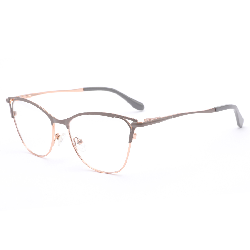 1022 Spring Hinge Hinge Photochromic Metal Mulheres óculos