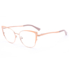 1028 Spring Hinge Hinge Photochromic Metal Mulheres óculos