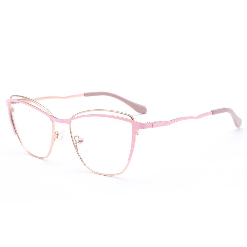 1025 Spring Hinge Hinge Photochromic Metal Mulheres óculos