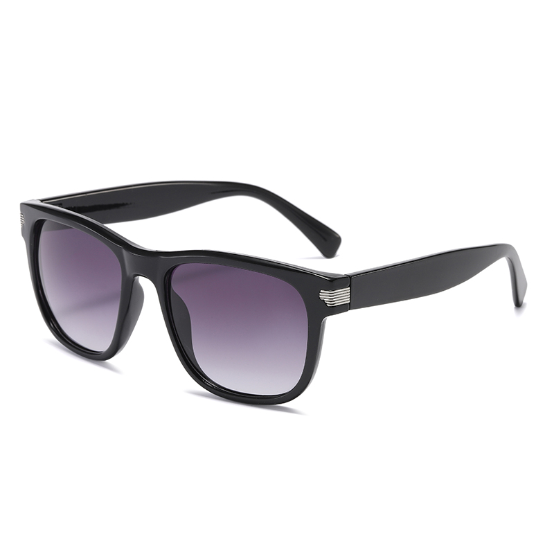 Moda Retângulo Reciclado PC Mulheres Polarizadas Óculos de Sol #81588