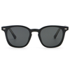 6243 RIM Full Wayfarer Style com rebites de prata de metal UV400 Óculos de sol unissex