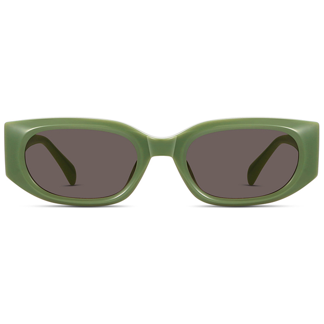 9128 EQUIPAMENTO ORIGINAL DE EQUIPAMENTO RETANGLED EMPLANDO ACETATO COMPLETO Óculos de sol da borda completa 