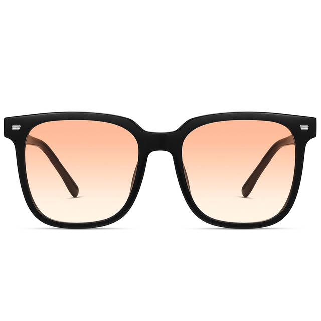 9150 Acetato quadrado de grandes dimensões Frame completo UV400 Proteção UNisex Sunglasses