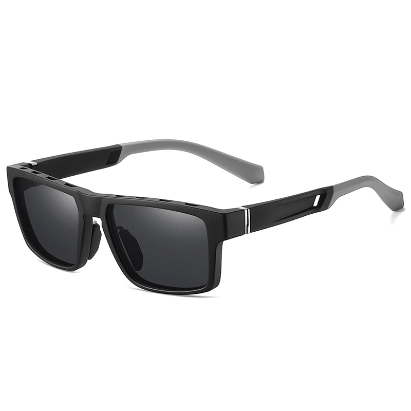 7521 Aberto de design de design de borracha dicas de borracha TR Material leve e óculos de sol de estilo esportivo