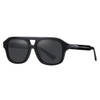 32102 Aviator Double Bridge Unissex Acetato Sunglasses