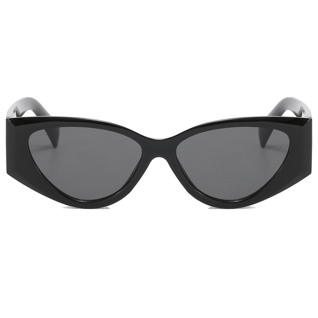 86488 CAT OLHO Frame UV400 Lente de proteção Multi Cores PC Mulheres Moda SunLASSes