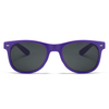 88163-6 Forma oval Sólida Violet Frame Mono Cinza Lente de Color Vendas Promocional Óculos Promocionais