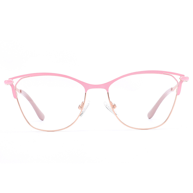 1022 Spring Hinge Hinge Photochromic Metal Mulheres óculos