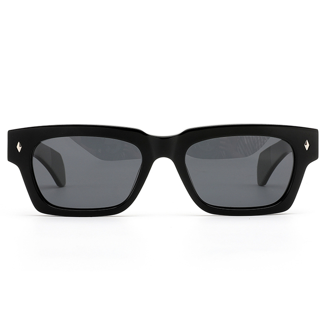 8013 Double Double Double Hinges TAC Polarizou Acetato Men óculos de sol