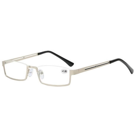 3148 Upper Semi Rimless Vision Menos Obstrutivo Reader Ultralight Metal
