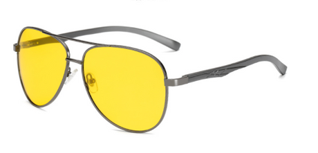 Metal Aviator Polarized Lens Sunglasses #81877