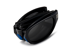 Óculos de sol dobráveis ​​triplos