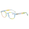 3117 Soft Touch Coating Round Shape Unissex Reading Glasses