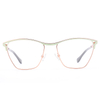 1026 Spring Hinge Hinge Photochromic Metal Mulheres óculos