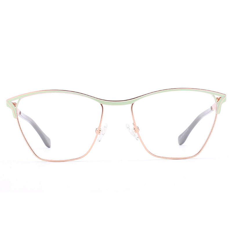 1026 Spring Hinge Hinge Photochromic Metal Mulheres óculos