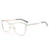 1027 Spring Hinge Hinge Photochromic Metal Mulheres óculos