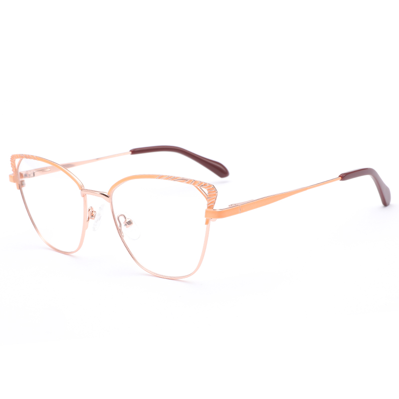 1029 Spring Hinge Hinge Photochromic Metal Mulheres óculos