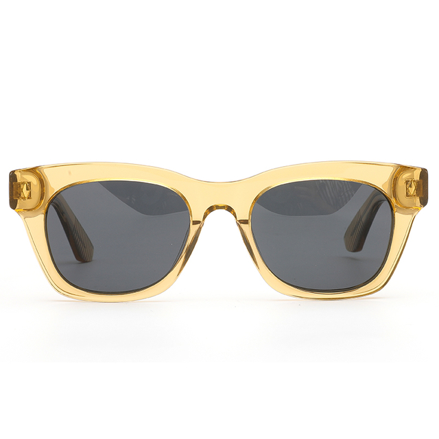 8012 Double Double Double Hinges TAC Acetato polarizado Men óculos de sol