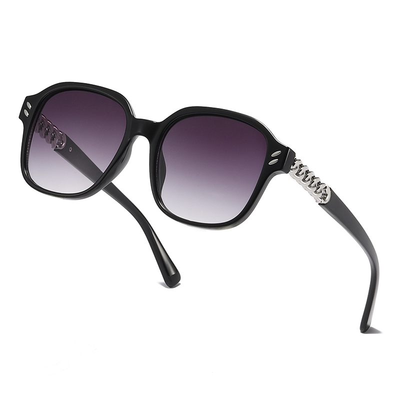 Mulheres PC+Metal Polarized Sunglasses #81593