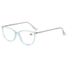 3016 CATEYE SHAPE Frame Apresentam cores claras Luz azul Mulheres lendo óculos de leitura