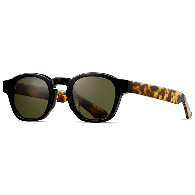 32131 Forma redonda de estilo retrô UNISSISEX ACETATE SUNGLASSES