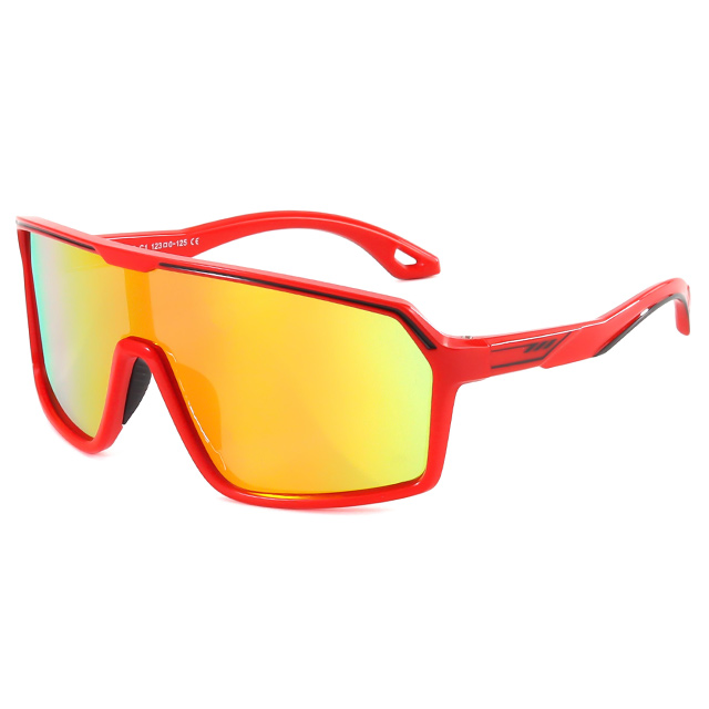 51008 Óculos de ciclismo infantis flexíveis TPEE de marca personalizada