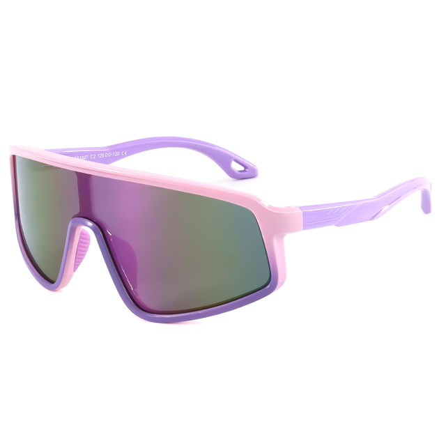 51007 Óculos esportivos infantis de material TPEE ecológico por atacado