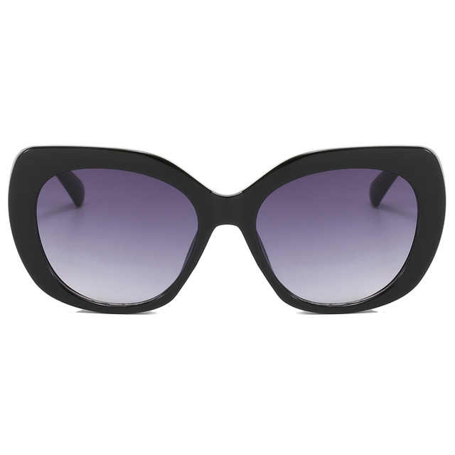 86491 Oval Cateye Frame UV400 Lens de proteção Vida Mulheres óculos de sol 