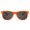 88163-7 quadro laranja brilhante com pregos de metal prateado Mono Grey Lens Sales Sunglasses Promocionais