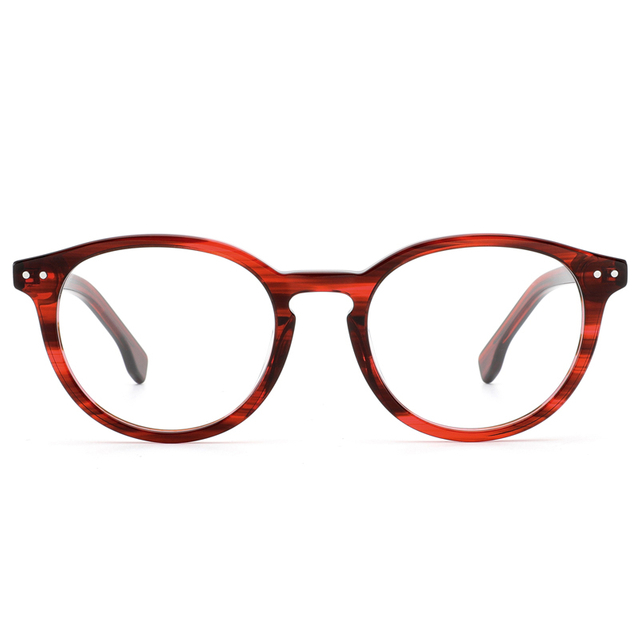 2148 Mercadorias prontas de luz de bloqueio de luz azul Brilhas da chave do nariz acetato de acetato de quadros ópticos