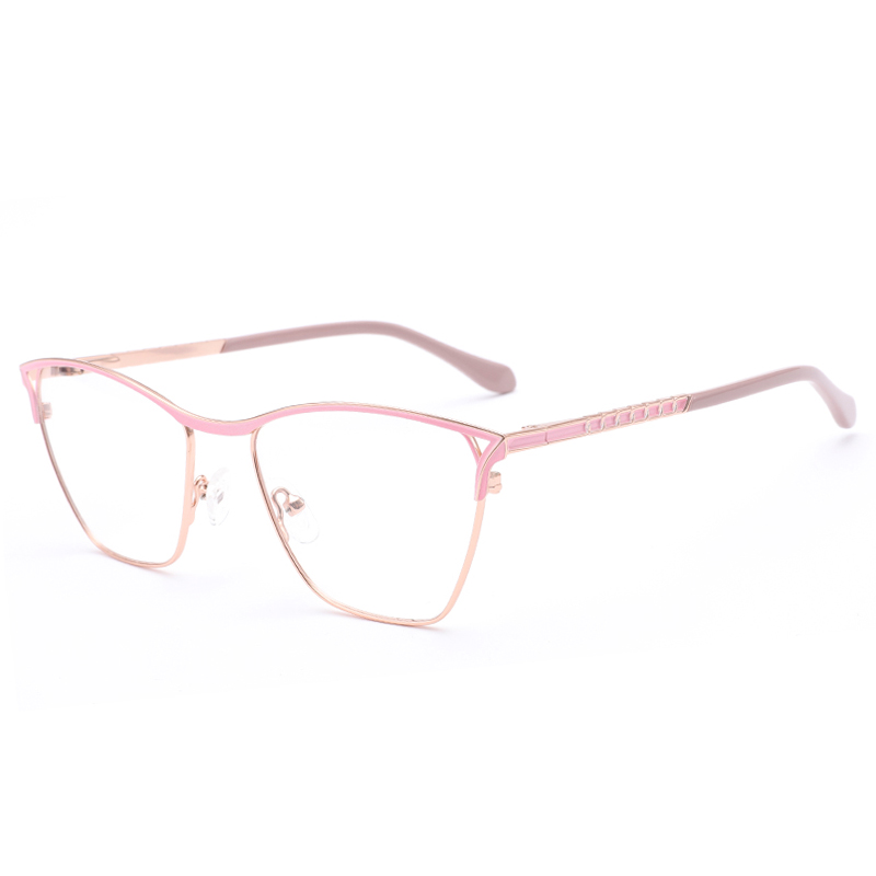 1026 Spring Hinge Hinge Photochromic Metal Mulheres óculos